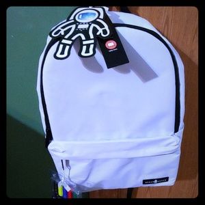 SPACE JUNK diy coloring backpack NWT